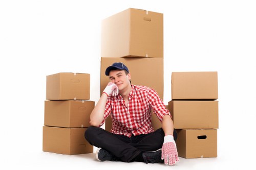 Optimally packed storage unit showcasing efficient space utilization